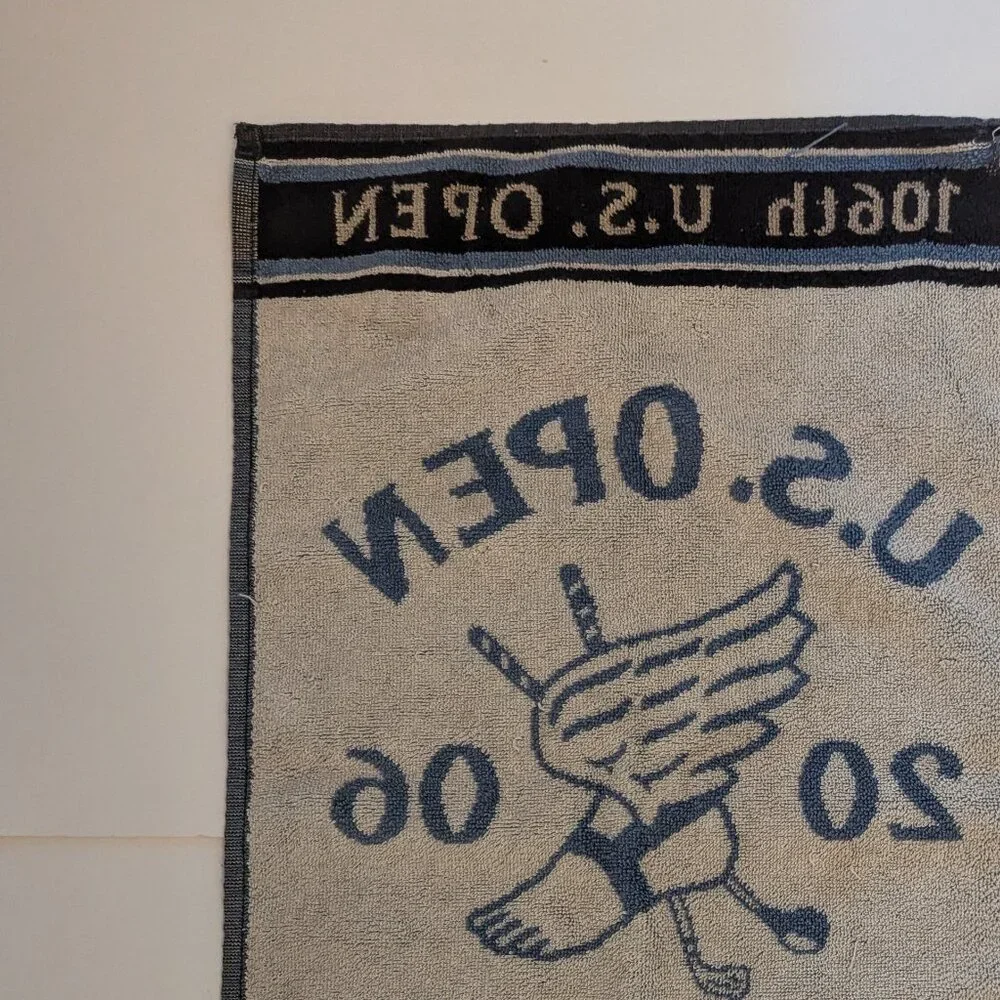 106th U.S. Open 2006 Winged Foot Commemorative Towel Cotton Made in Belgium